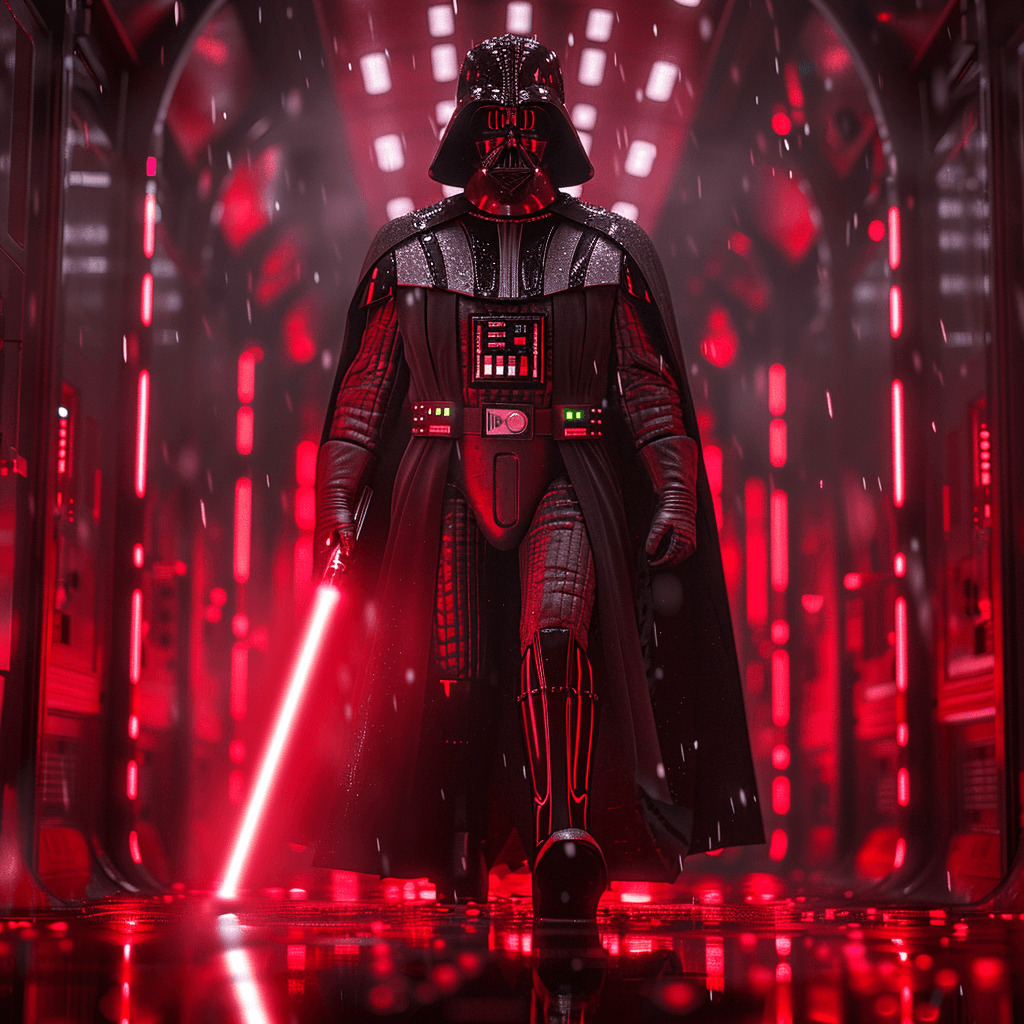 Color of Darth Vader's Lightsaber Revealed