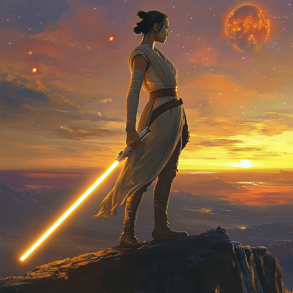 The Meaning Behind the Yellow Lightsaber