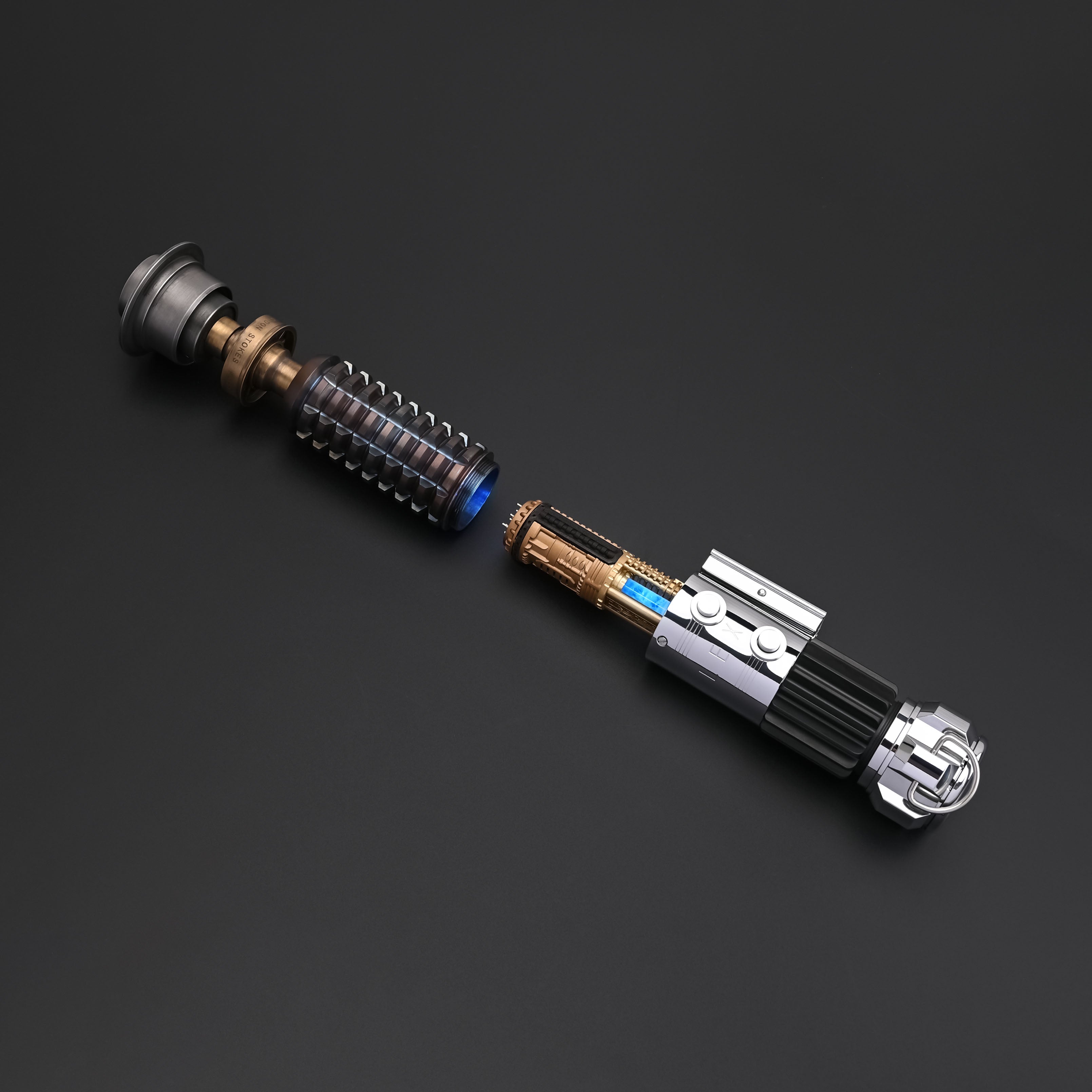 カスタム　ライトセーバー　オビワンEP3 neopixel Proffie 新品 オビワンEP3モデル カスタムライトセーバーOBI3V2｜SYBERSABERS
