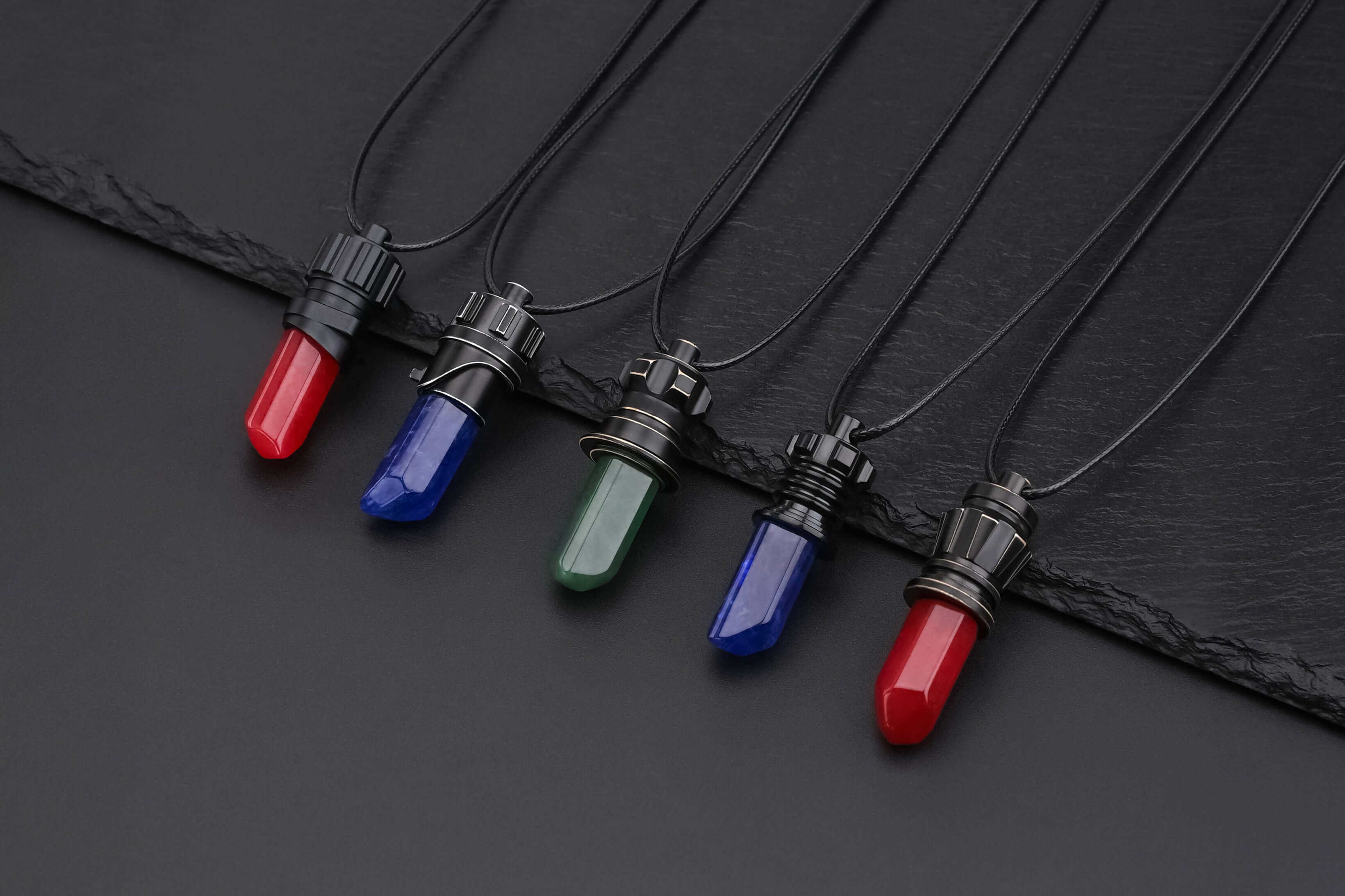 Kyber Crystal Pendant Necklace