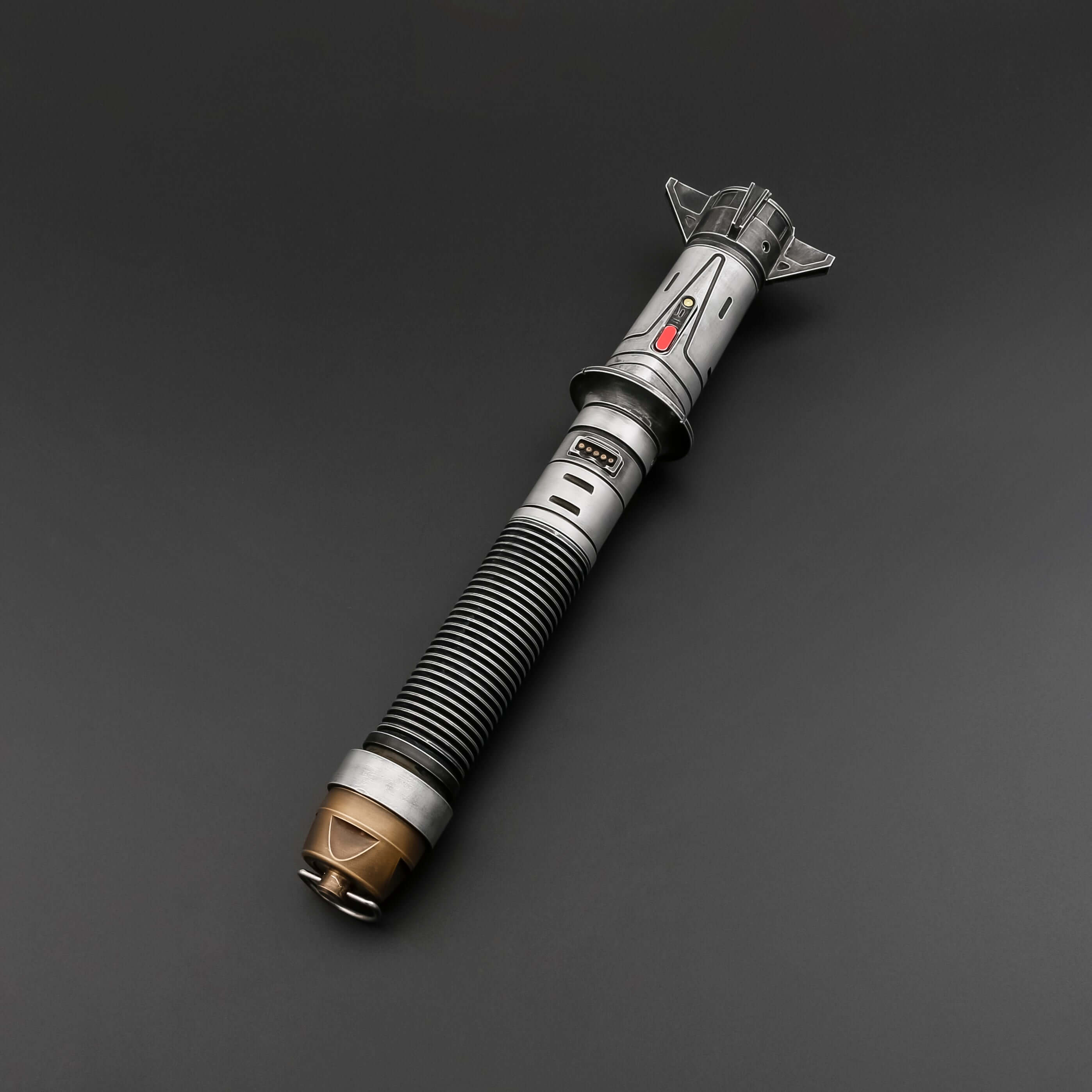 Baylan Skoll Lightsaber | Legacy of Heroism | Red Orange | Nsabers