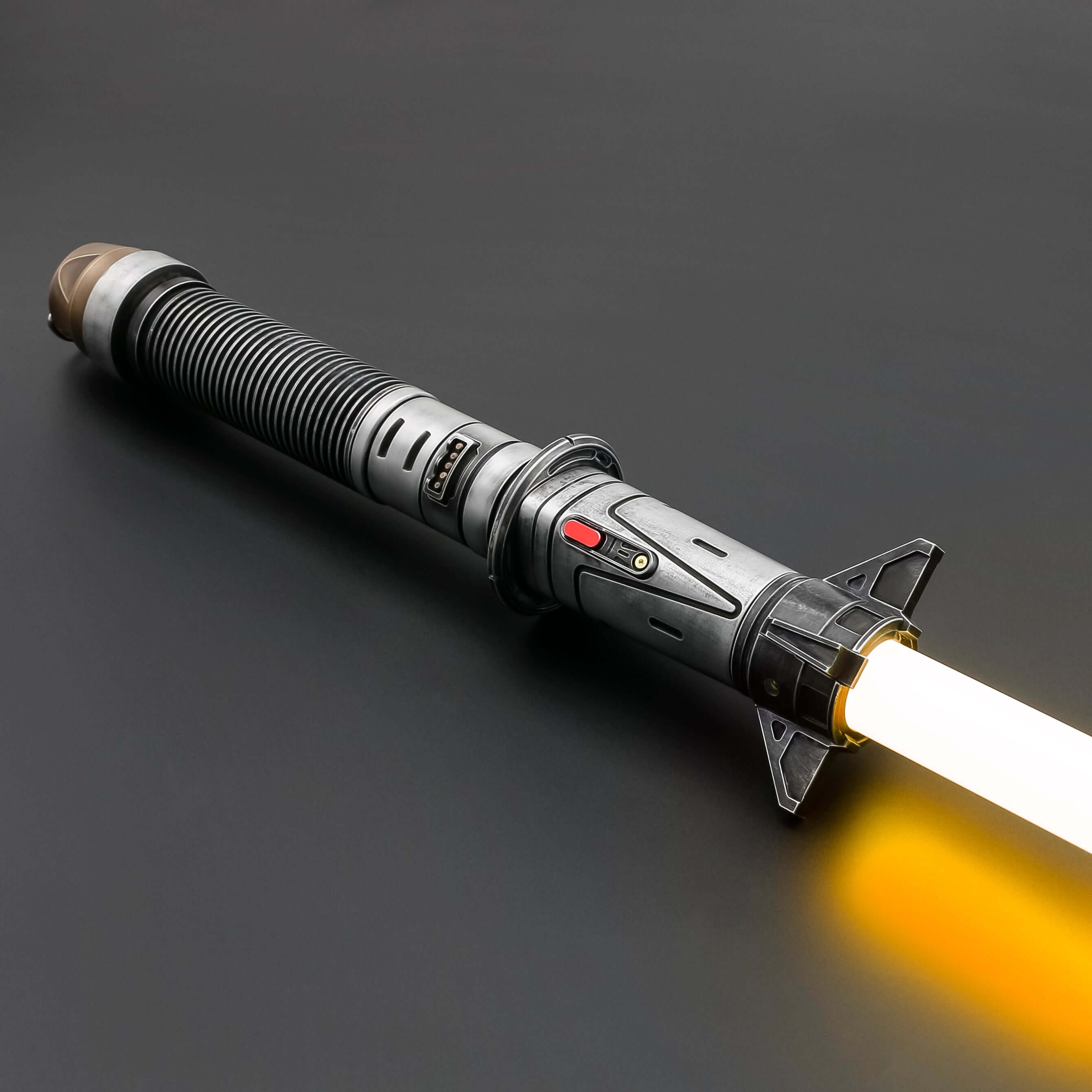 Baylan Skoll Lightsaber | Legacy of Heroism | Red Orange | Nsabers