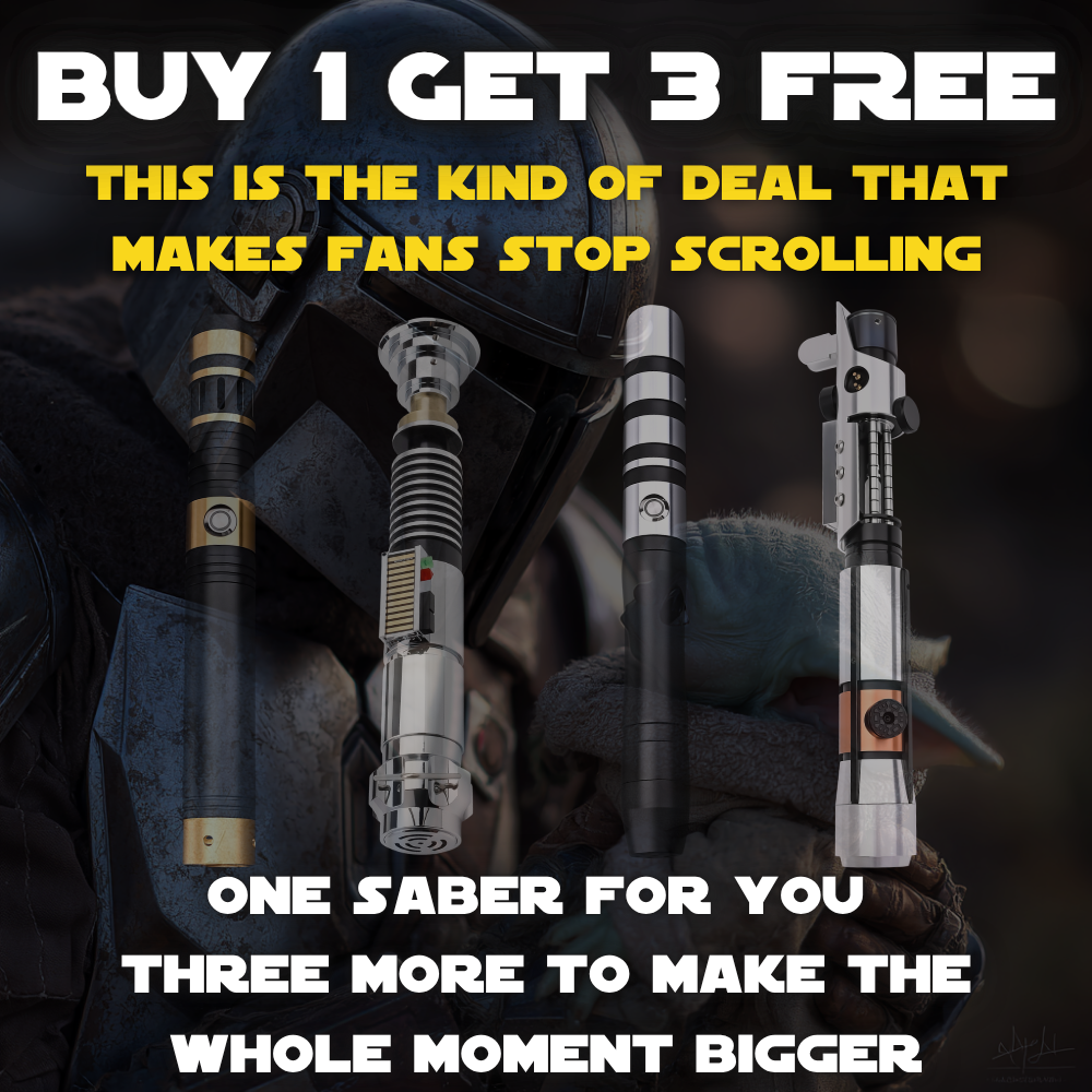 3 FREE Sabers (B1G3)