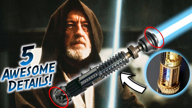 Obi EP4 Weathered Lightsaber!