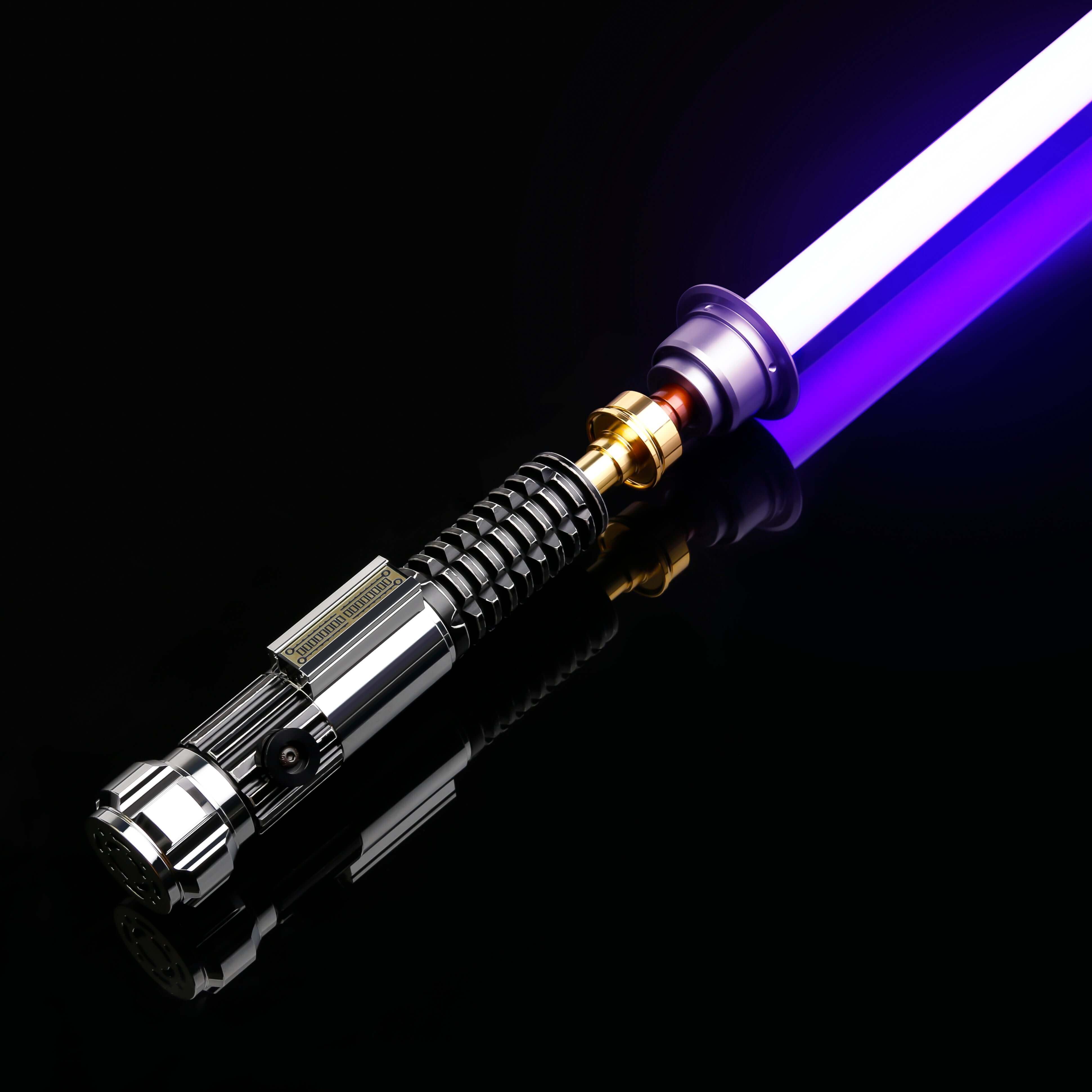 Obi Wan EP3 Weathered Lightsaber - High-Quality Metal | Nsabers